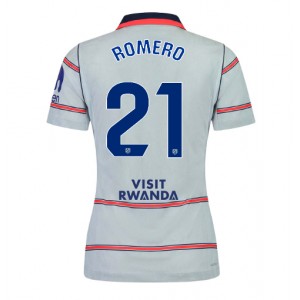 Atletico Madrid Cristian Romero #21 Jalkapallovaatteet Naisten Kolmaspaita 2026-27 Lyhythihainen
